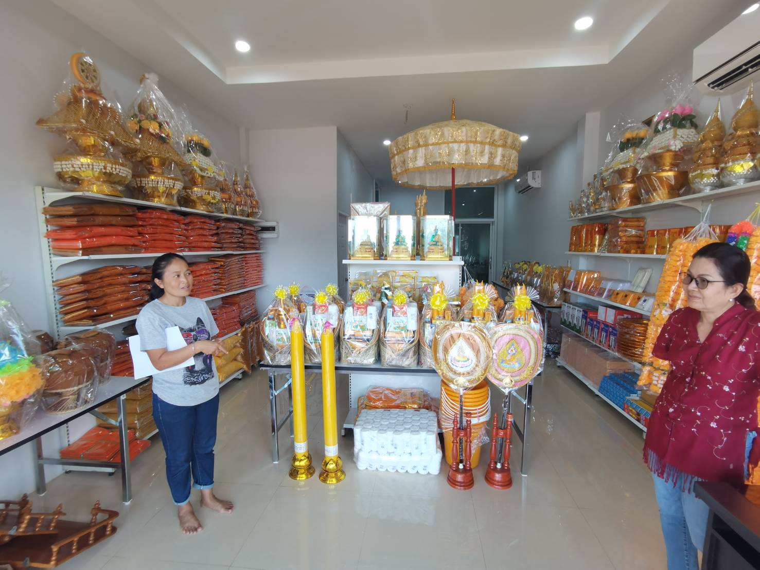 เปิดร้านสังฆภัณฑ์ อำเภอบ้านดุง จังหวัดอุดรธานี คำชะโนด