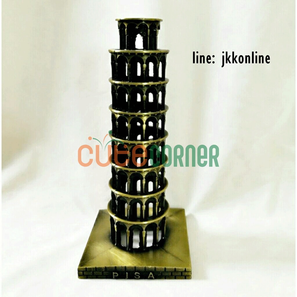 01710-โมเดลหอเอนปิซา 16 ซม - ฟรีค่าส่ง