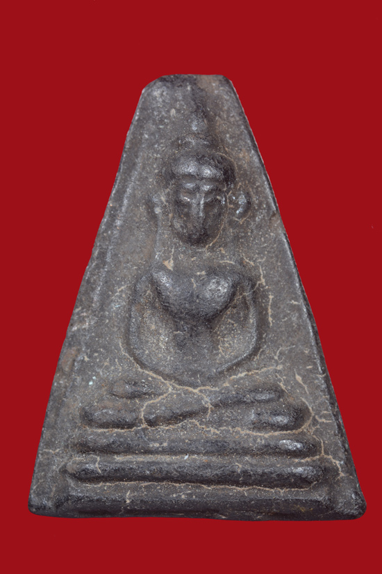 พระอู่ทองออกศึก (พิมพ์สมาธิ) แจกทหารจงอางศึก พ.ศ.2510