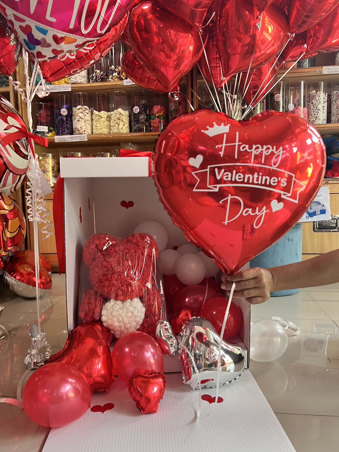 ลูกโป่งหัวใจ วาเลนไทน์ Valentine's balloon ราคาเริ่มต้น