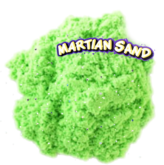 PS071 ทรายนิ่ม Martian Sand ทราย มีกากเพชร วิ้งๆ สีเขียว น้ำหนักถึง 1000 กรัม (สินค้ามี มอก)