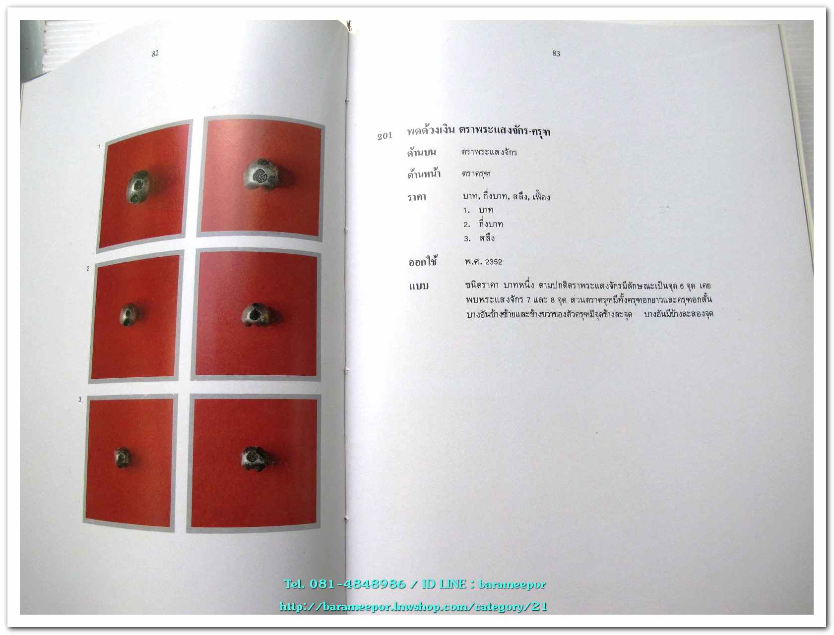 หนังสือ เหรียญกษาปณ์ เหรียญที่ระลึก กรุงรัตนโกสินทร์ พ.ศ.๒๓๒๕-๒๕๒๕ โดย: กรมธนารักษ์ กระทรวงการคลัง