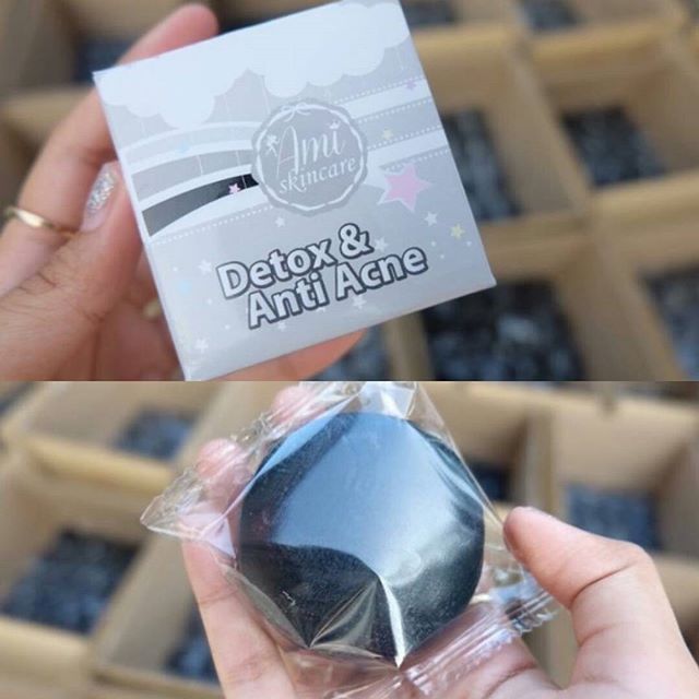 สบู่ detox&antiacne by ami ราคา 80 บาท