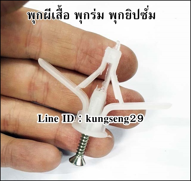 พุกผีเสื้อ พุกร่ม พุกยิปซั่ม ตราเสือ