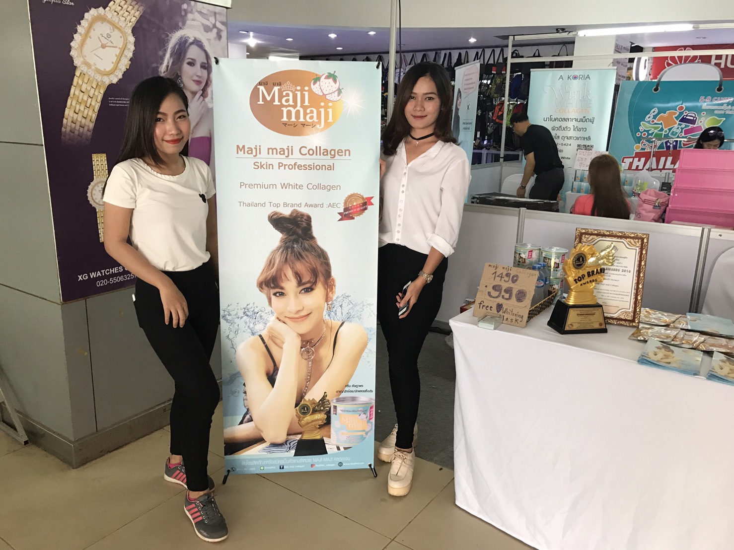 MAJI MAJI Premium Pure Collagen Mineral Flavour มาจิมาจิ คอลลาเจนน้ำแร่ คอลลาเจนโกงอายุ คอลลาเจนหน้าเด็ก
