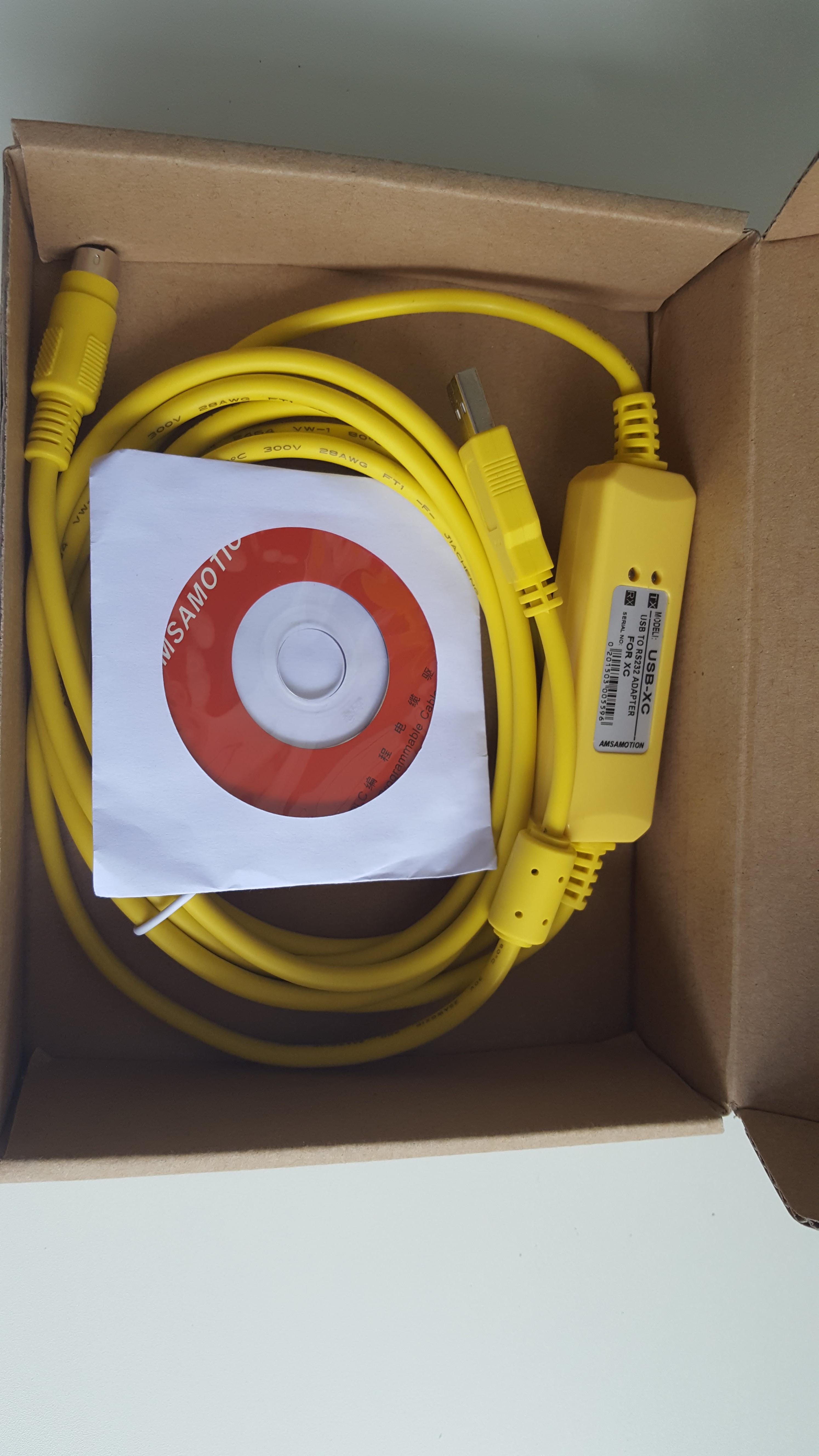 USB-XC สายโหลด PLC XINJE XC1 XC2 XC3 XC series Download cable