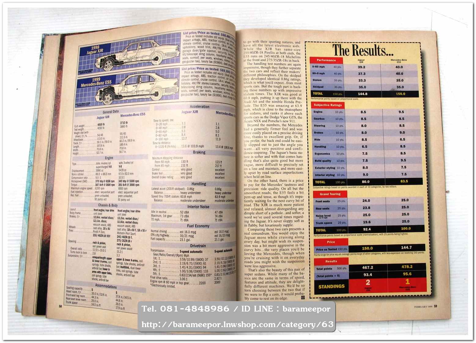 หนังสือนิตยสารรถยนต์ ไทย-เทศ มีหลายหัว หลายราคา