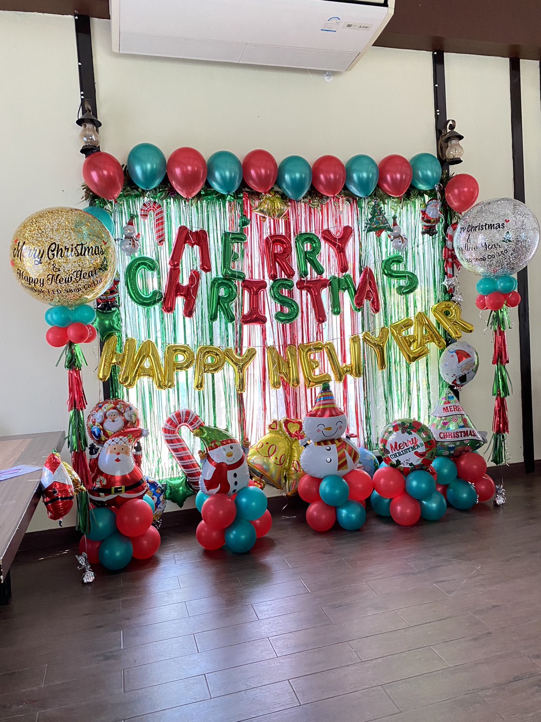 ลูกโป่งคริสมาต์มาส Christmas balloons ราคาเริ่มต้นนะคะ ไม่ใช่ทั้งเซต