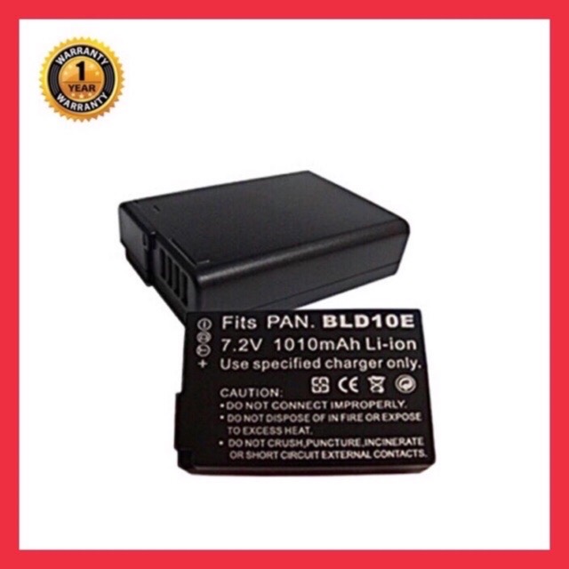 แบตเตอรี่ พานาโซนิค BLD10/Panasonic Battery DMW BLD10 แบตเตอรี่กล้อง Panasonic DMW-BLD10E DMW-BLD10 Battery ใช้กับกล้อง Panasonic Lumix DMC-GF2, DMC-GF2C, DMC-GF2K, DMC-GF2W, DMC-G3, DMC-G3W, DMC-G3K