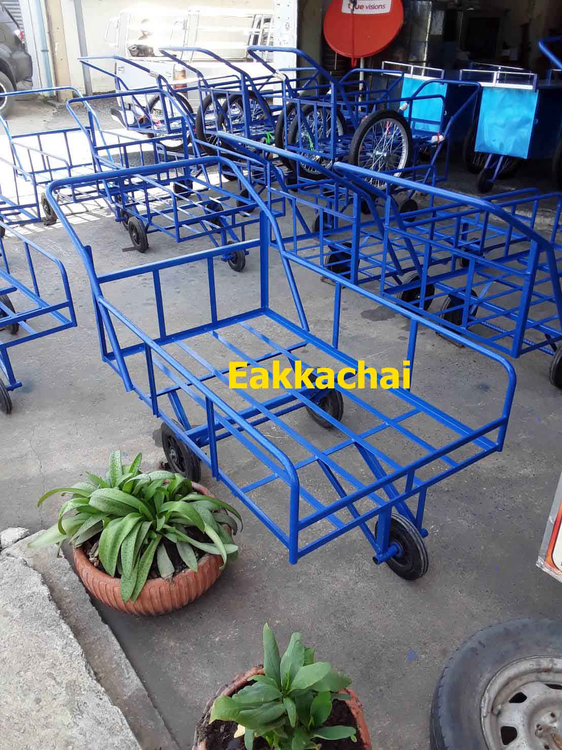 รถเข็นน้ำ ล้อพลาสติก หรือ ล้อตัน75 x 125 เซนติเมตร