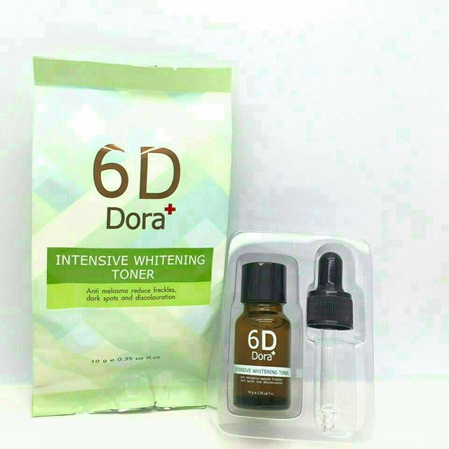 Product details of 6D Dora+ โทนเนอร์สลาย ฝ้า กระ 10 กรัม ( 1ขวด ) ราคา 370 บาท