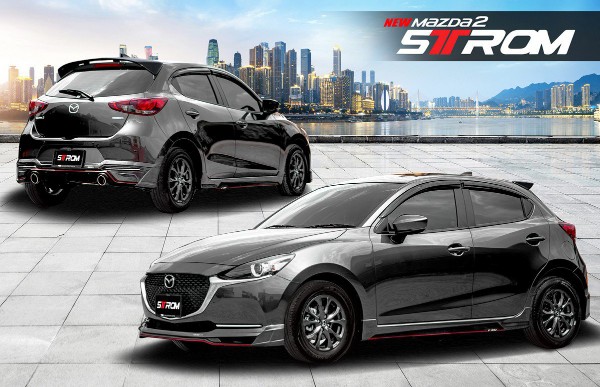 ชุดแต่งรอบคัน mazda2 2019 2020 SATOM 5D