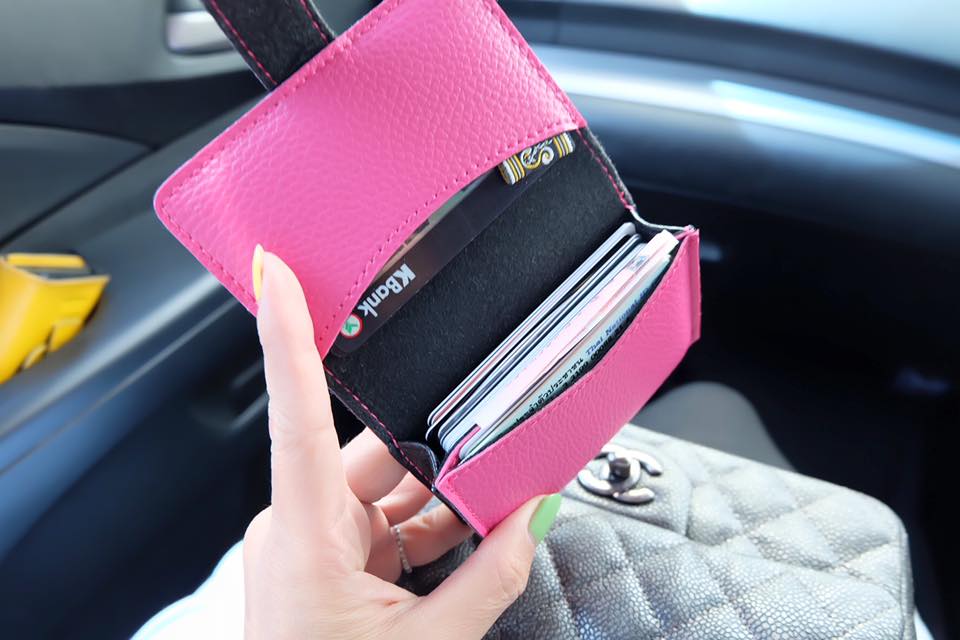 Smokey Grey(เทา) - Sashy Card Wallet