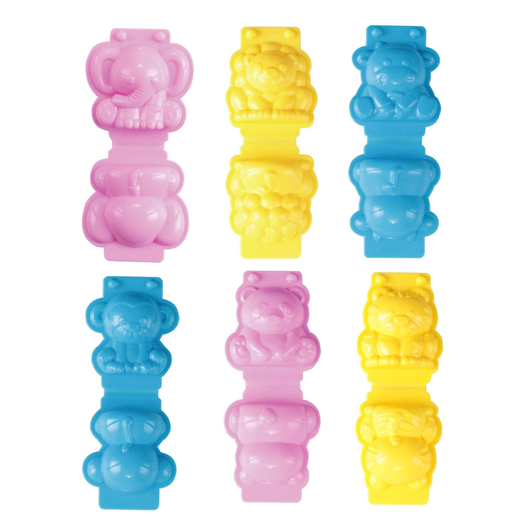 PA141-CH207 ชุดอุปรณ์ ทรายนิ่ม Soft Sand Play Sand ชุด สัตว์ 3D (ไม่รวมทราย)