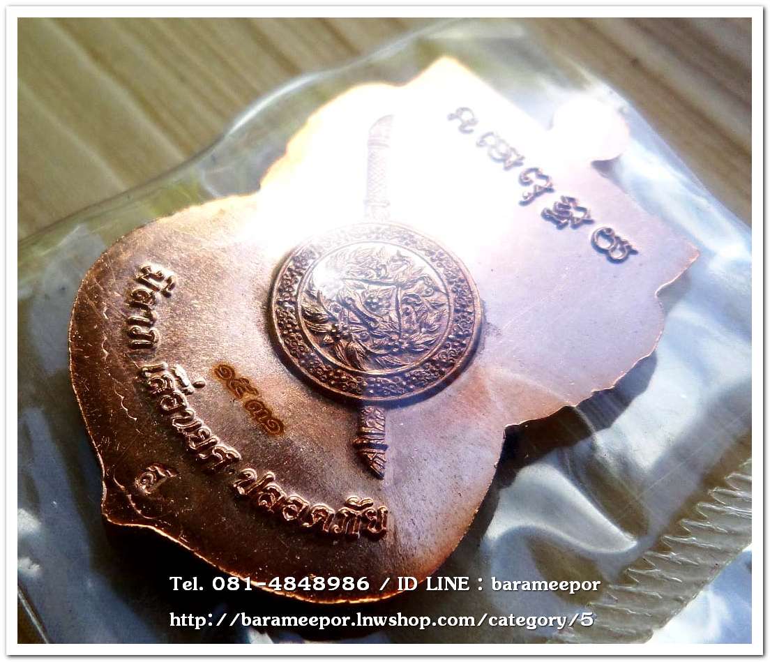 เหรียญหลวงพ่อทวด รุ่น"เจริญลาภ แคล้วคลาด ปราบไพรี ทวียศ"วัดพะโค๊ะ เนื้อทองแดงผิวไฟ..3