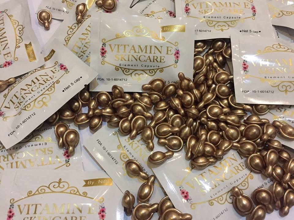 วิตามินอี บำรุงผิวหน้า Vitamin E Skincare by Nifty