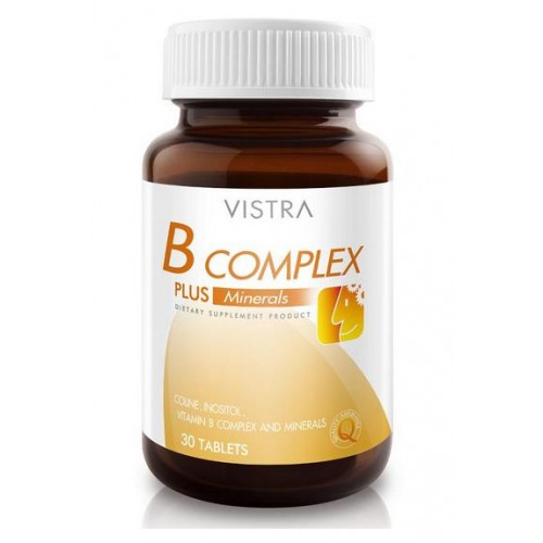 Vistra B complex plus minerals 30's