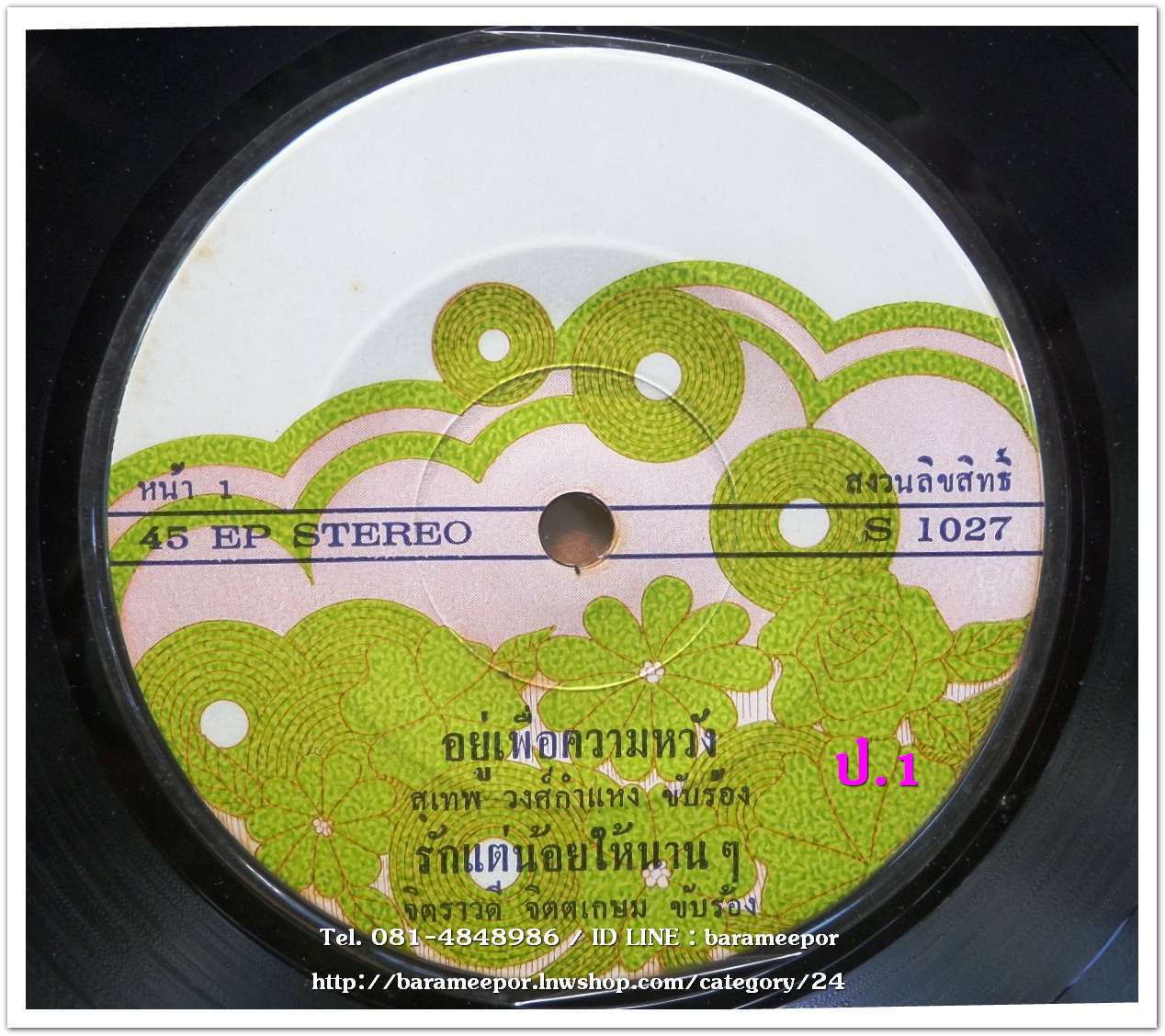 สุเทพ วงค์กำแหง ชุด อยู่เพื่อความหวัง