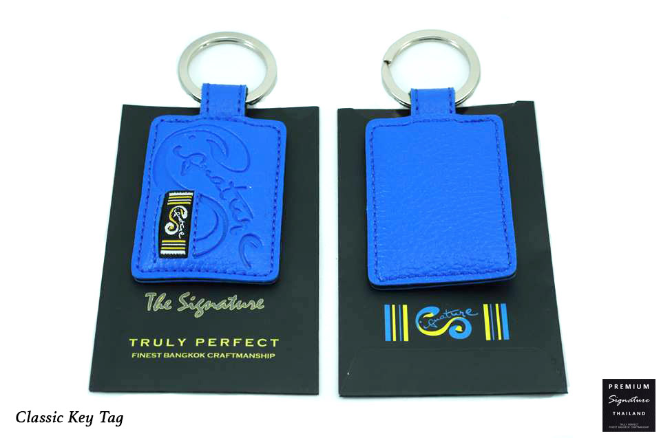 French Blue(น้ำเงิน) - Key Tag Classic
