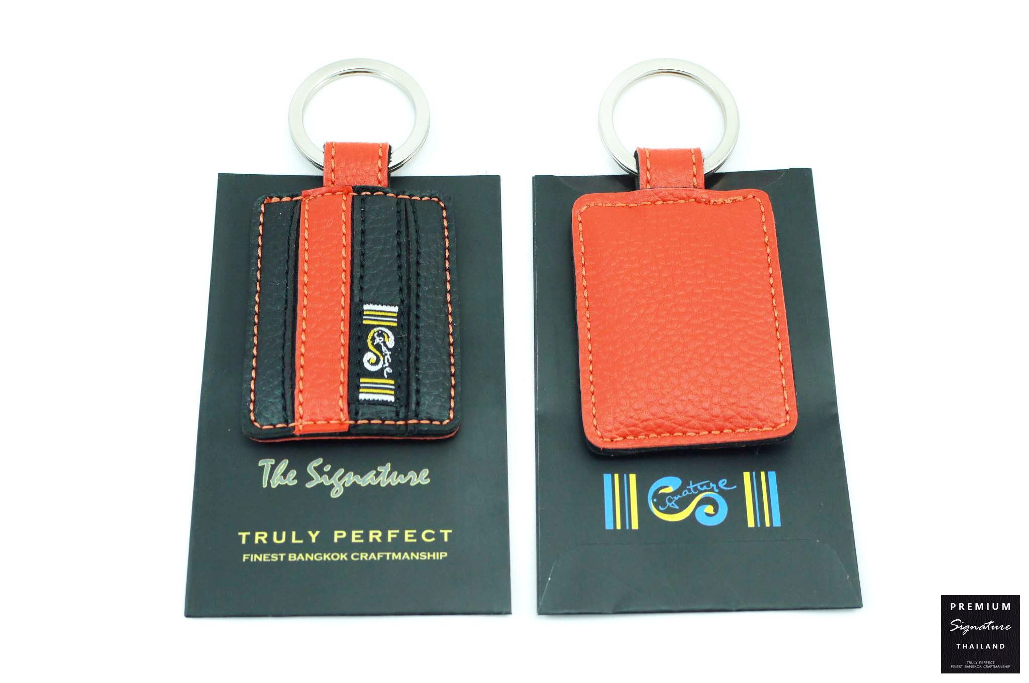 Togo Orange(ส้ม) - Key Tag 4-strips