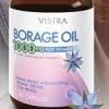 Vistra Borage Oil 1000 mg. Plus Vitamin E 40 แคปซูล