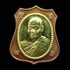 เหรียญอาร์มหลวงพ่อสาคร วัดหนองกรับ จ.ระยอง ปี 2555 รุ่นมหาโภคทรัพย์ ที่รฤกฉลองอายุครบ73ปี เนื้อทองแดงหน้ากากฝาบาตร (ขนาดพระสูง 2.5 ซม.)