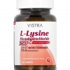 Vistra L-Lysine Monohydrochloride วิสทร้า แอล-ไลซีน โมโนไฮโดรคลอไรด์ 750 มก. บรรจุ 30 เม็ด