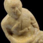 รูปเหมือนพ่อท่านเส้ง วัดแหลมทราย พ.ศ.2512 เนื้อผง