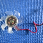 พัดลม ไม่มีกรอบ ขนาด 4.5cm ใช้ไฟ12v dc.