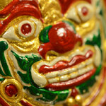 พระราหูทรงฤทธิ์ เนื้อผงพุทธคุณ รุ่นสรงน้ำ (มงคล88) ฝังตะกรุด พ.ศ.2549