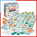 BO249 Sequence Letters Board Game - บอร์ดเกม เกมฝึกภาษาอังกฤษ การออกเสียง เกมส์เสริมพัฒนาการ