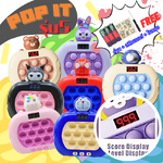 PT008 ของเล่น POP IT V.5 999lv (พร้อมของแถม 3 รายการ) ป็อปอิทไฟฟ้า รุ่น5 มาพร้อมหน้าจอดิจิตอล 999 เลเวล popit ไฟฟ้า