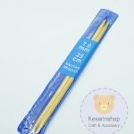 ไม้เซต นิตติ้ง (ไม้ไผ่) 2อัน ยาว 25ซม