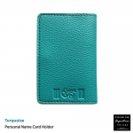 Turquoise(เขียวเทควอยด์) - Personal Name Card Holder