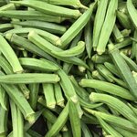 (Whole 1 LB) เมล็ดพันธุ์ กะเจี๊ยบเขียวเคมสัน - Clemson Spineless Seeds