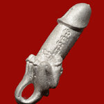 ปลัดขิก 9 ยอด หลวงพ่อยิด วัดหนองจอก เนื้อปีกเครื่องบิน พ.ศ.2536