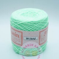 ไหมพรม สหสิน 3ply (สีพื้น)