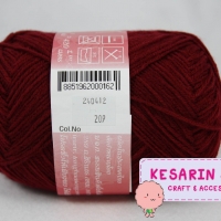 ไหมพรม TM ดาหลา 4ply สีพื้น