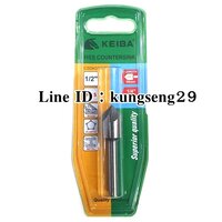 KEIBA ดอกคว้านหัวเตปอร์ 1/2"x แกน 1/4"
