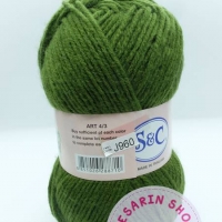 ไหมS&C เส้นโต ม้วนใหญ่ (สีพื้น)