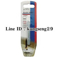 ดอกเจาะกระจก หัวธนู สีเงิน 3 mm