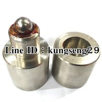 [มีเม็ดลูกปืน] บูชประตู SUS 1 1/2 x ยาว 75 mm