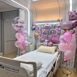 ลูกโป่งเด็กแรกเกิด New Born welcome baby