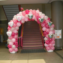 ซุ้มลูกโป่ง ขนาด2*2 เมตร