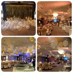 เซตลูกโป่งงานแต่ง โทนหรูหรา