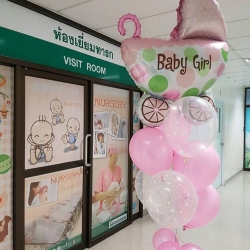 ลูกโป่งรถเข็นเด็ก New Born