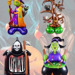 ลูกโป่งฮาโลวีน ผี balloon Halloween