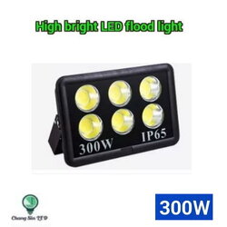 โคมไฟ High bright LED flood light COB ชิป 300W