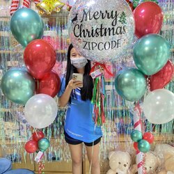 ลูกโป่งคริสมาต์มาส Christmas balloons ลูกโป่งด่วน ลูกโป่งอักษร
