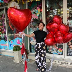 ลูกโป่งหัวใจ วาเลนไทน์ Valentine's balloon